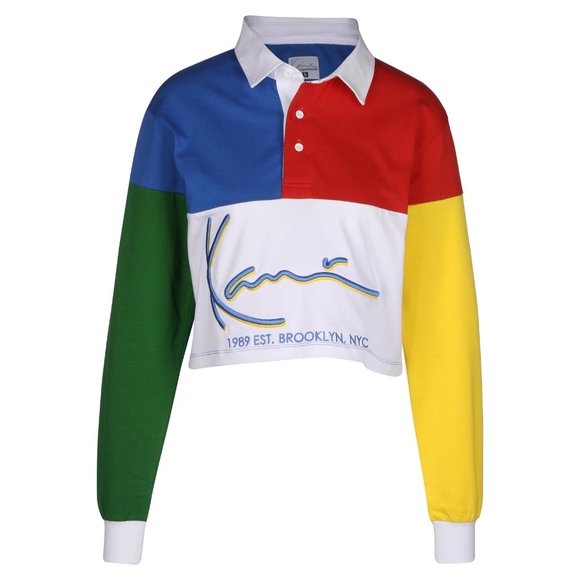 Karl Kani Rugby Shirt Women's Multicolor NEW - Picture 6 of 6